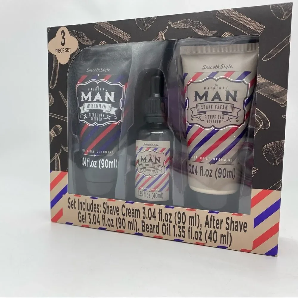 Mens Gift Set Shave and Beard Set New